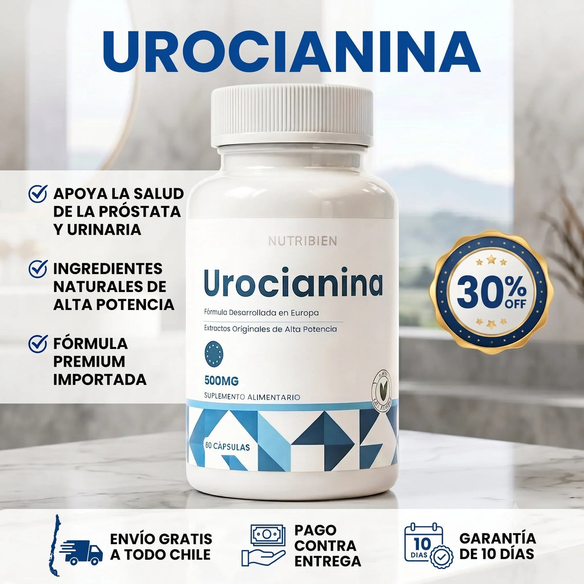 UROCIANINA Salud de la Próstata